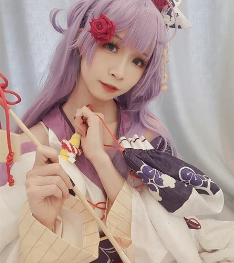 火花动漫碧蓝航线cos服独角兽妹妹新年和服...