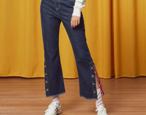 ?美特斯邦威休闲裤女冬季新款潮流韩版学生休...