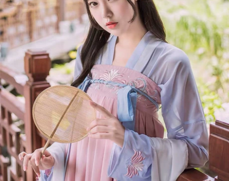 汉服改良国风 m码 只穿过一次拍照 可送头饰