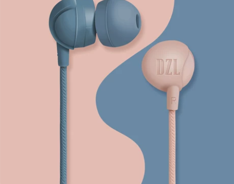 耳机DZL入耳式重低音有线耳机通用男女可爱L