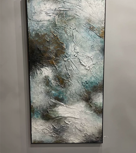 现代风格工艺画 尺寸：70cm×140cm...