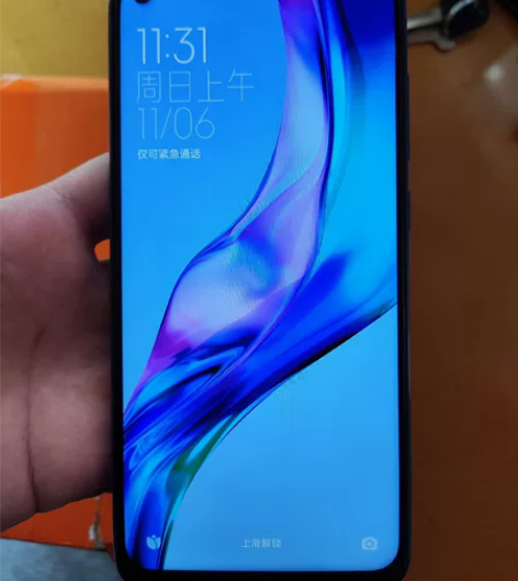 红米Redmi 10X 4G版,后壳蓝色6...