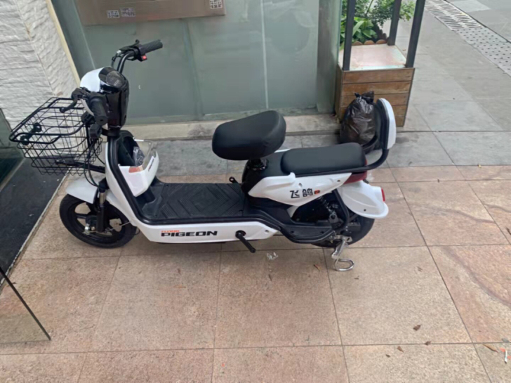 飞鸽新国标电动车48V小型电瓶车男女代步车...