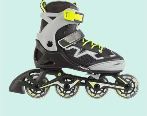 迪卡侬溜冰鞋儿童初学者轮滑鞋女童男童滑冰鞋...