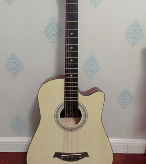 正品霏尔丽吉他，九成新，孩子不爱学，现低价...