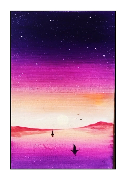 水粉画，需要其他作品可以跟我联系