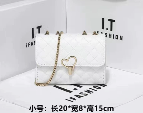 包包女2022新款百搭ins斜挎包女士链条...