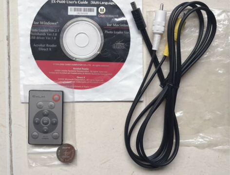 卡西欧相机附件 卡西欧EX-P600相机全...