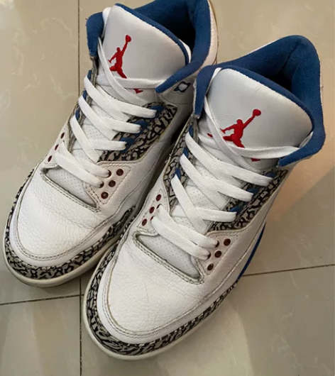 AJ 3代 AIR JORDAN 乔丹 白...