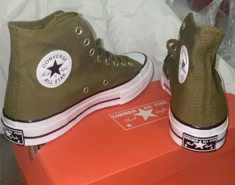 正品匡威1970S复古做旧百搭休闲高帮鞋，...