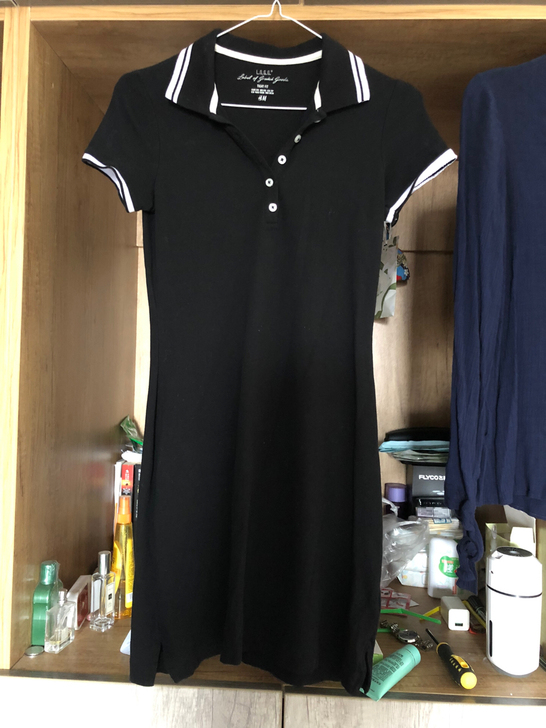 hm 连衣裙polo
