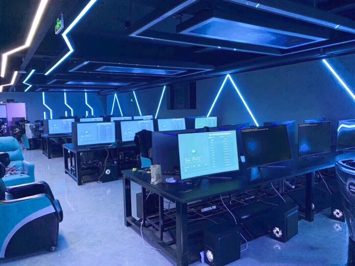 见钱就甩 网咖i7 i9级八核十六台式电脑...