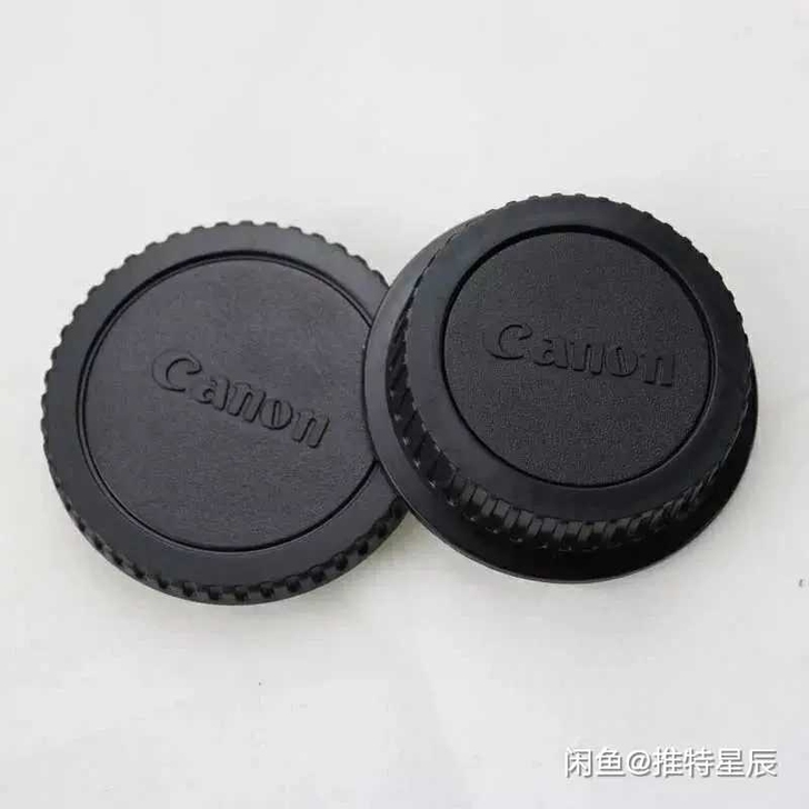 佳能镜头后盖 加机身盖，全新带包装。2个6...