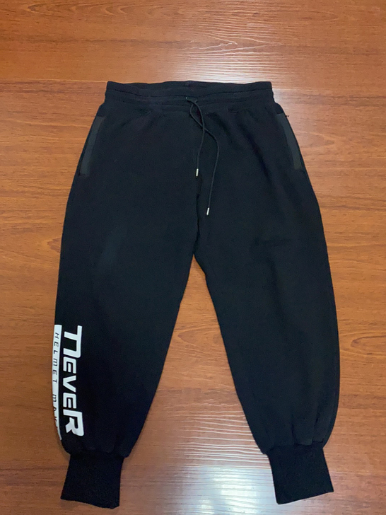 HELMET头盔哥秋冬加绒运动篮球卫裤，质...