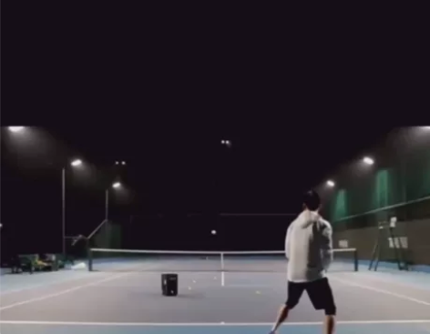 劲网火枪手2022款JT02小白便携网球自...