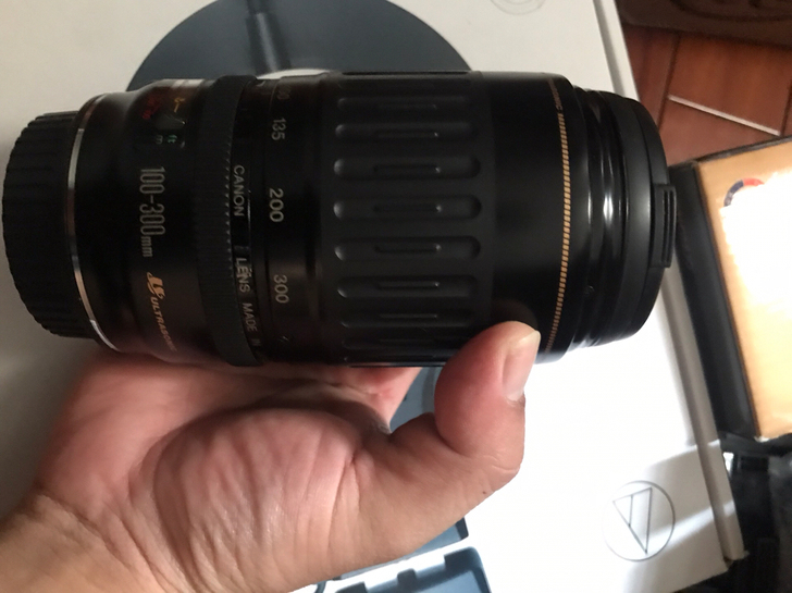 佳能 长焦 单反镜头 100-300mm ...