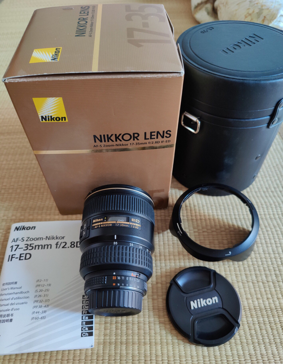 NIKON照相机镜头，型号AF5