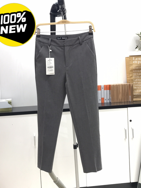 全新 定制女裤休闲西裤，烟管九分裤，实体店...