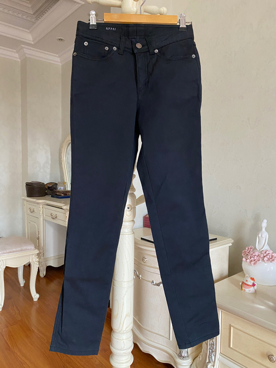 Gucci黑色休闲裤铅笔裤 紧身裤