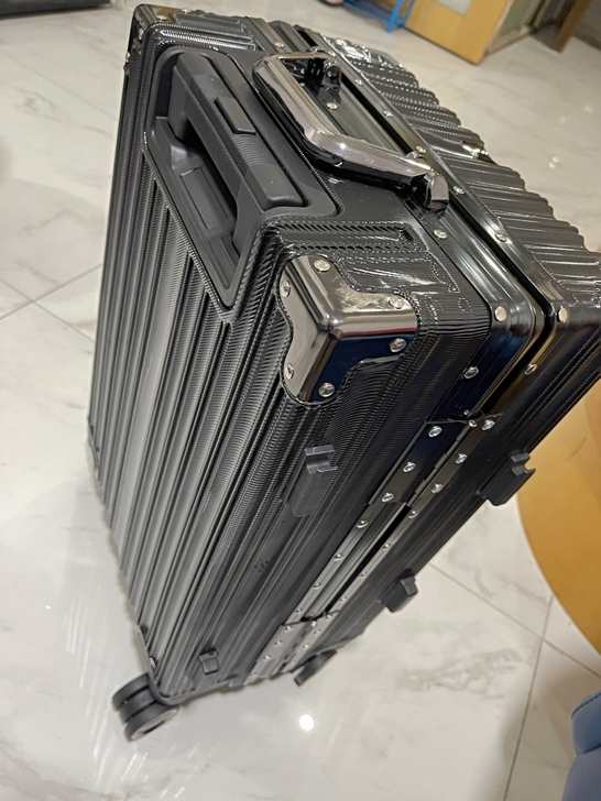 处理硬箱铝框拉杆箱28寸大容量密码箱学生商...