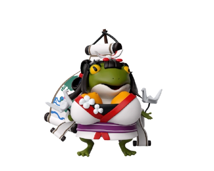 出两个阴阳师的呱太手办，130包邮。