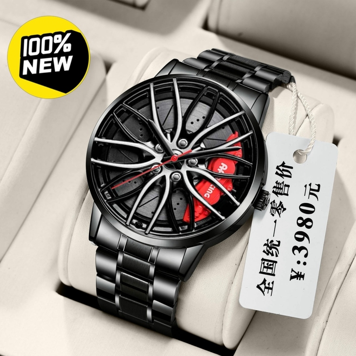 【低价处理】瑞士机械手表男全自动腕表男士车...