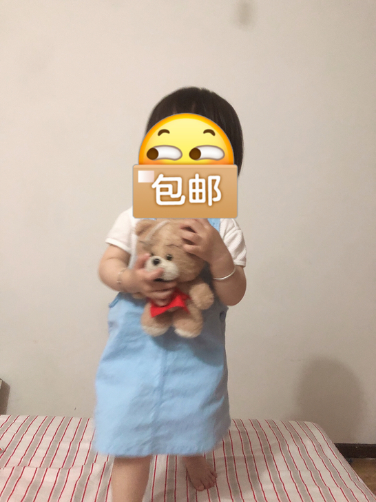 Zara牛仔背带裙，几乎全新，可自己搭配一...