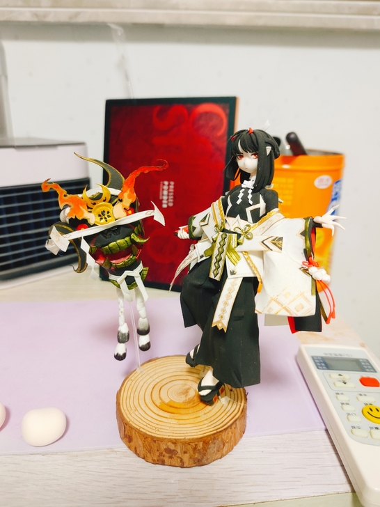 阴阳师天剑韧心鬼切，sp鬼切奶切手办，自制...