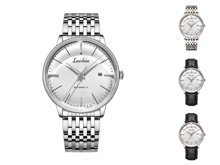 罗宾尼2021最新超薄款机械手表