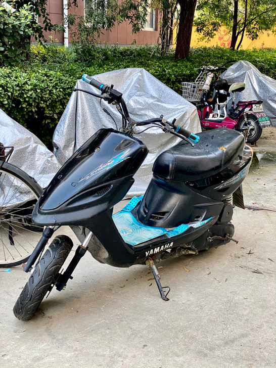 雅马哈福喜摩托车