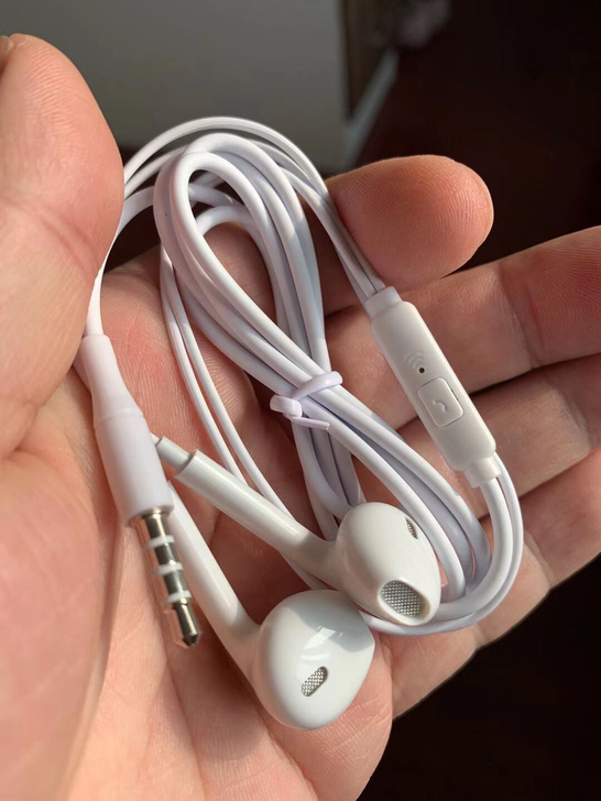 闲置全新有线耳机 白色2021款