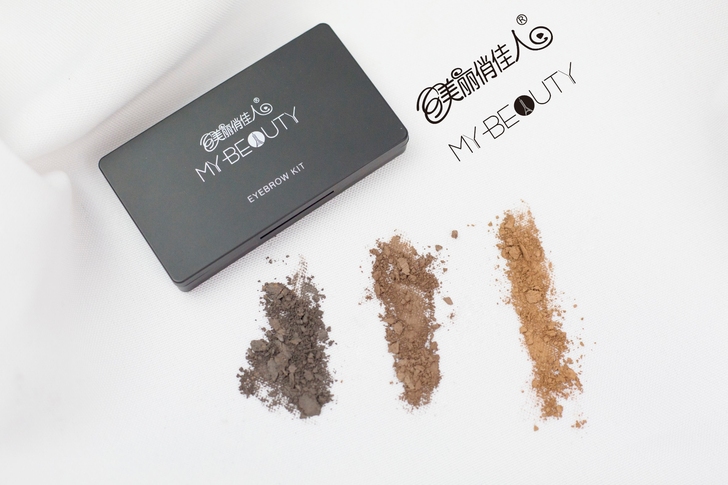 美俏三色眉粉，正品正品正品，不正包退