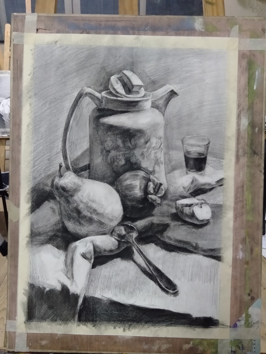 素描作品，可小刀4k，有兴趣的来，还有很多。