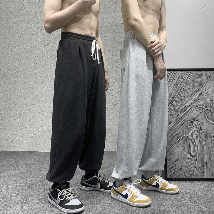 港仔文艺男 休闲裤