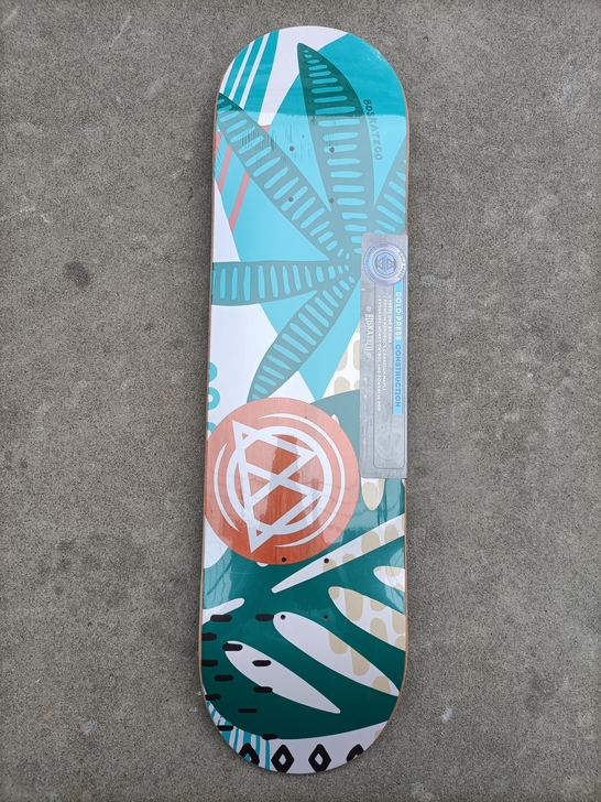 西班牙进口品牌BD专业滑板板面一张全新送一...