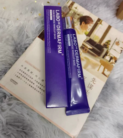 德妃紫苏隔离霜全新 妆前乳防晒遮瑕三合一不...