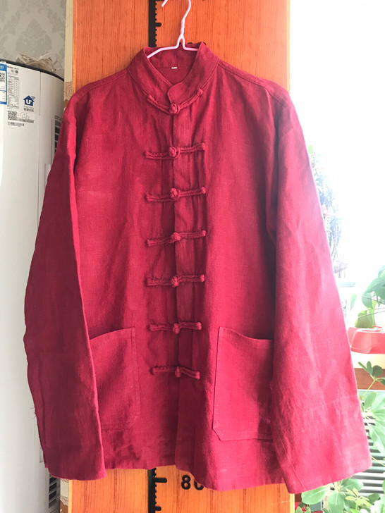中国风棉麻男装中式汉服唐装外套