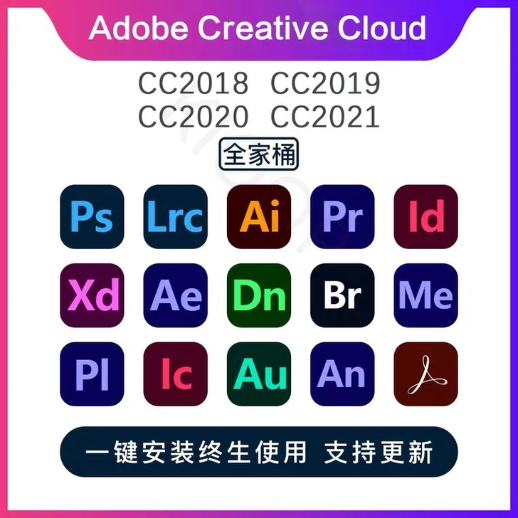 PS,PR,Ai等各种编辑软件。3元全套。...