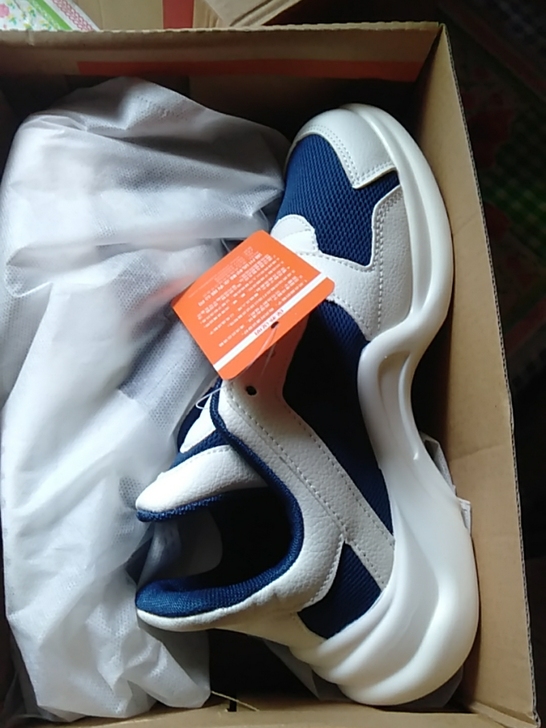 女士休闲鞋,37码数,蓝色,