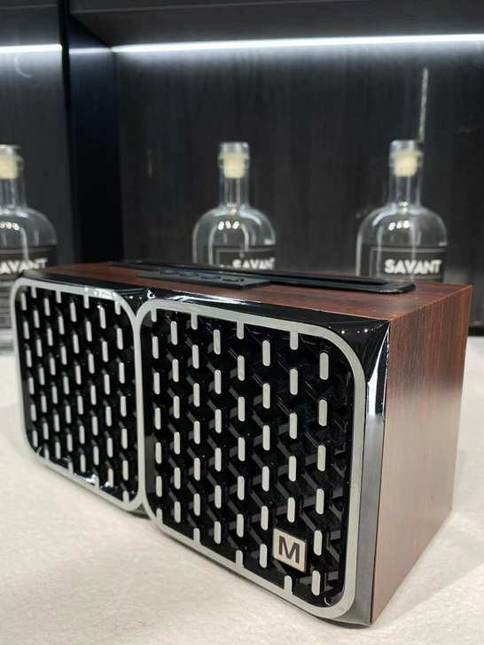 德国真木质蓝牙音箱高音质U盘插卡小音响手机...