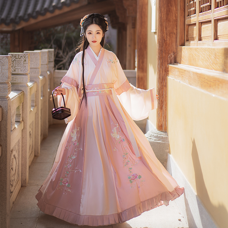 【飞羽】萤火虫正品原创汉服女晋制齐腰交领魏...