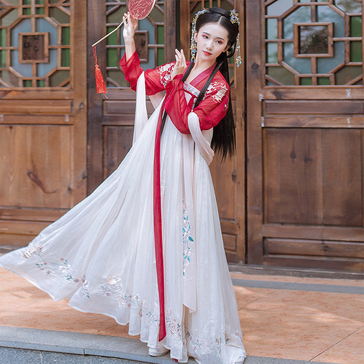 【现货】【樱花舞】汉衣晟道原创汉服女夏季大...