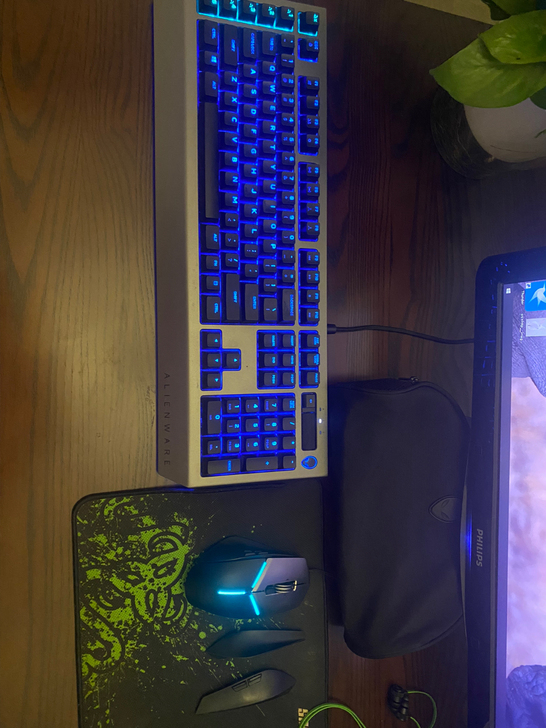 外星人alienware游戏鼠标机械有线电...