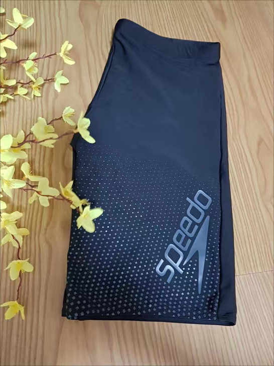 Speedo泳裤五分专业训练抗氯速干时尚大...