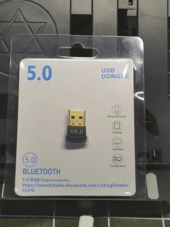 USB无线蓝牙适配器发射器蓝牙耳机音响设备...