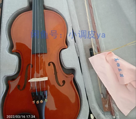 捡漏清仓手工小提琴朋友3000入手的小提琴...