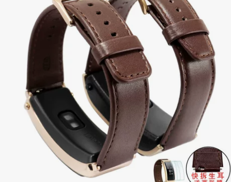 手表适配华为B3 B5手环真皮表带B3青春版