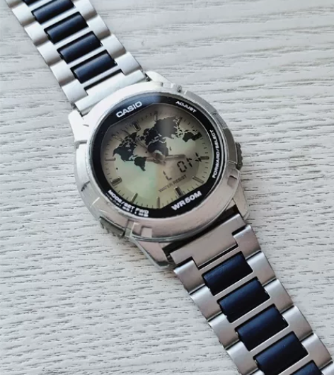 卡西欧95年中古浮显手表ABX-20 成色...