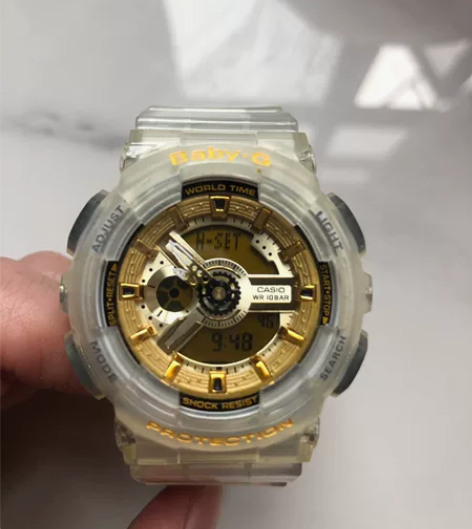 卡西欧小表盘透明金(Baby-G)正品全新...