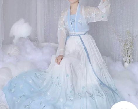 华姿仪赏踏雪寻梅 现货 原创设计汉服女款...
